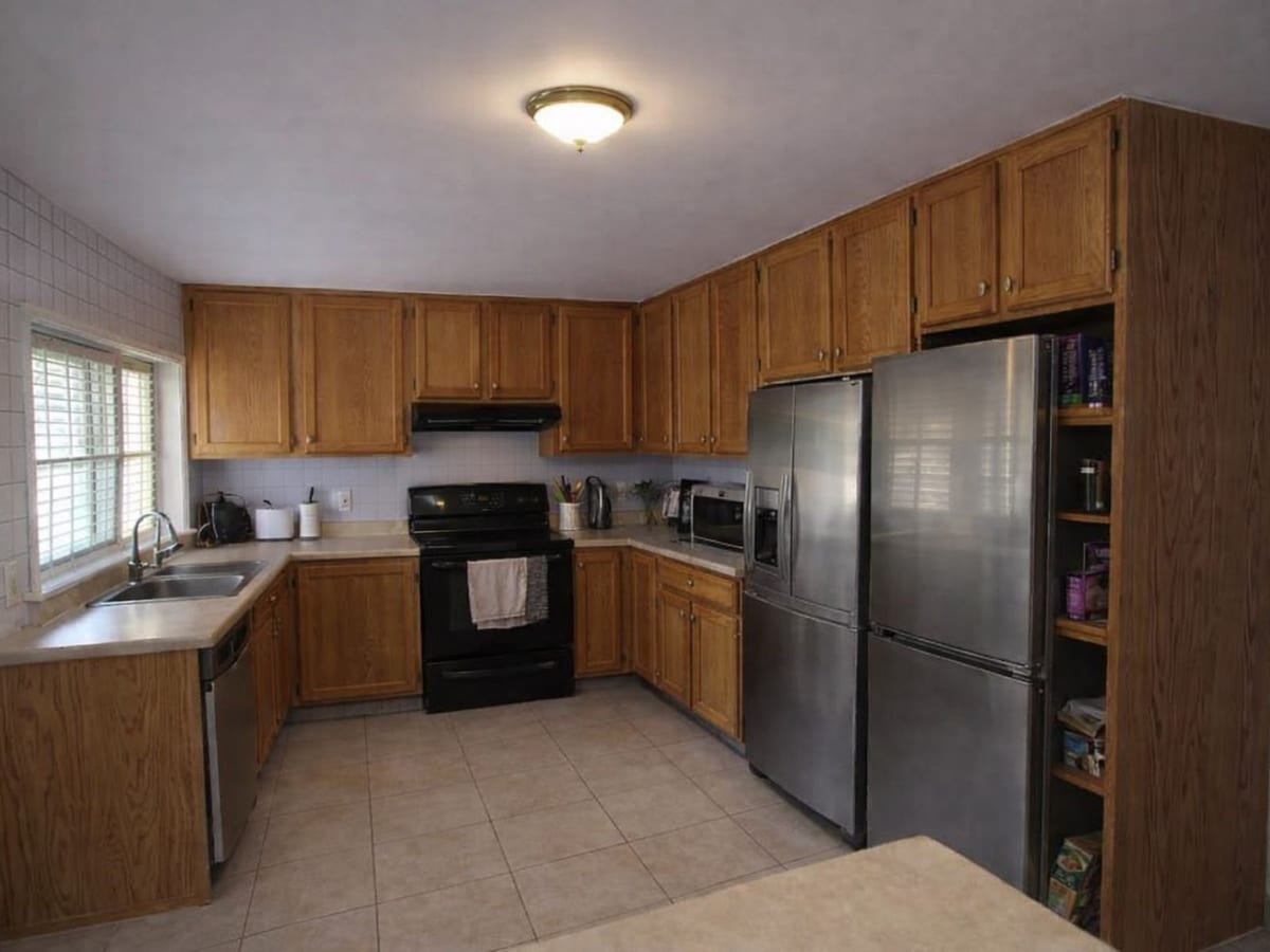 Antes: Remodelação total de cozinha